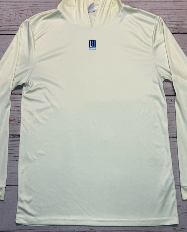 Paragon Upf 50+ Performance Shirt Men’s Sz M Yellow Hooded gallery