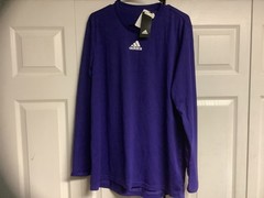 ADIDAS MENS NEW LS PRE GAME PULLOVER MED