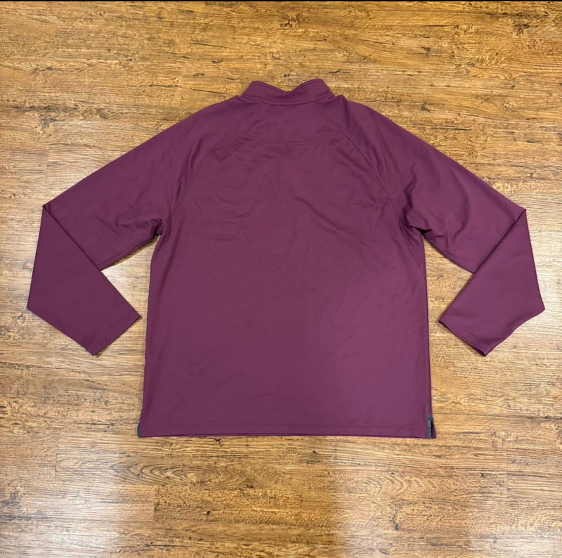 Rhone Red Session Performance 1/4 Zip Golf Pullover Sweatshirt Sweater Men's XL gallery