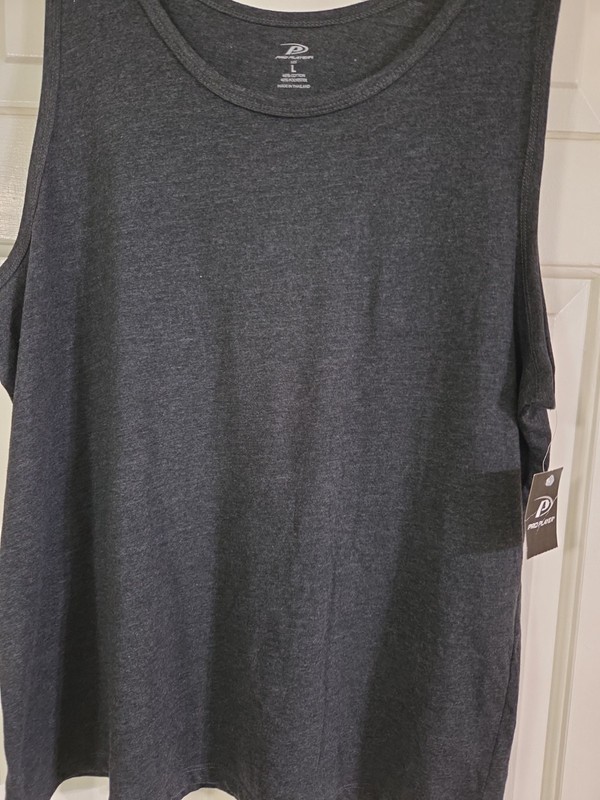 Pro Player Men's Tank Top Size L Gray New with Tags Athletic Wear gallery