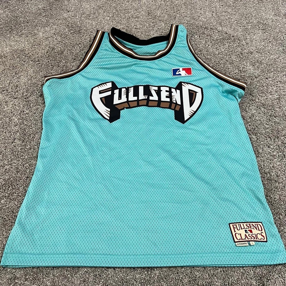 Nelk Boys Fullsend Vancouver Memphis NBA Basketball Jersey size Large NWOT