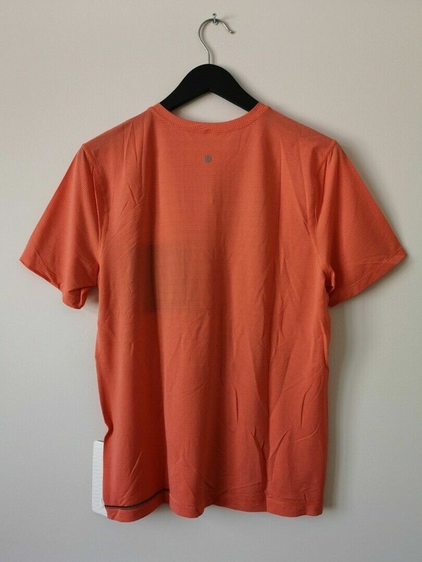 NWT LULULEMON HCRD Orange R.A.D. Lightweight SS Top Shirt Men's Medium gallery