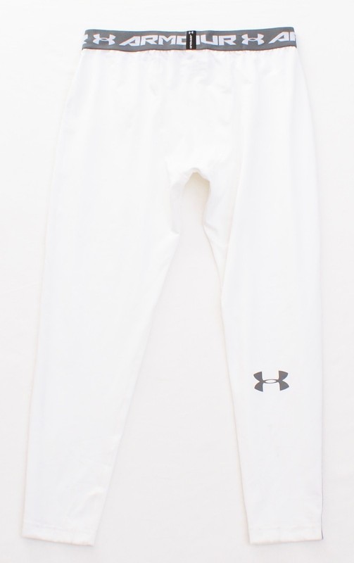 Under Armour Heatgear White Armour Compression Leggings Men's NWT gallery
