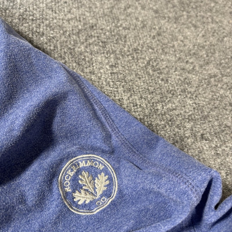 Zero Restriction Tour Series 1/4 Zip Pullover Mens Large Blue Fleece Stretch gallery