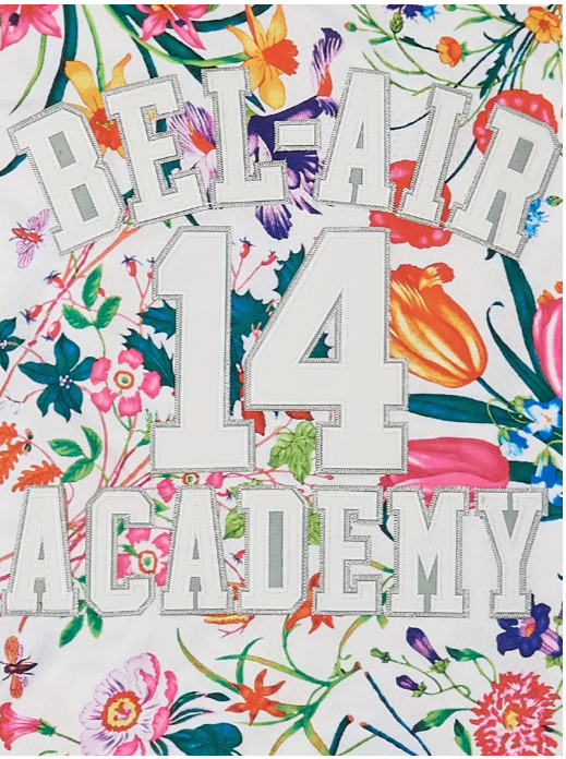 The Fresh Prince of Bel Air Academy #14 Flowers Basketball Jersey Medium gallery