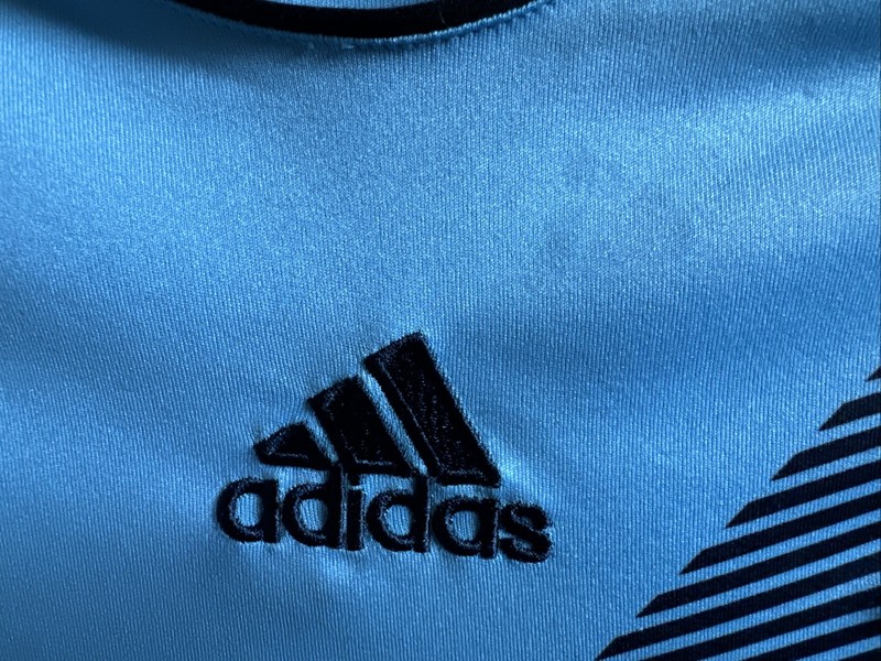 Adidas Climacool Soccer Jersey Mens Small Blue 2012-2013 Spain Away UEFA Euro gallery