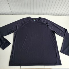 Tek Gear Performance Top Size XXL Tall Long Sleeve Black Wicking Odor Resistant