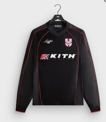 Kith London Long Sleeve Agu Soccer Jersey MEDIUM (*New)