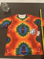 Billionaire Boys Club BBC Unidentified Futbol Jersey Mercer Multi XL Tie Dye