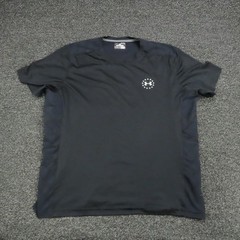 Under Armour Shirt Mens XL Black HeatGear Wounded Warrior Project UA Freedom