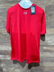 NWT MEN’S UNDER ARMOUR SHORT SLEEVE LOCKER TSHIRT 1305775-600 Red