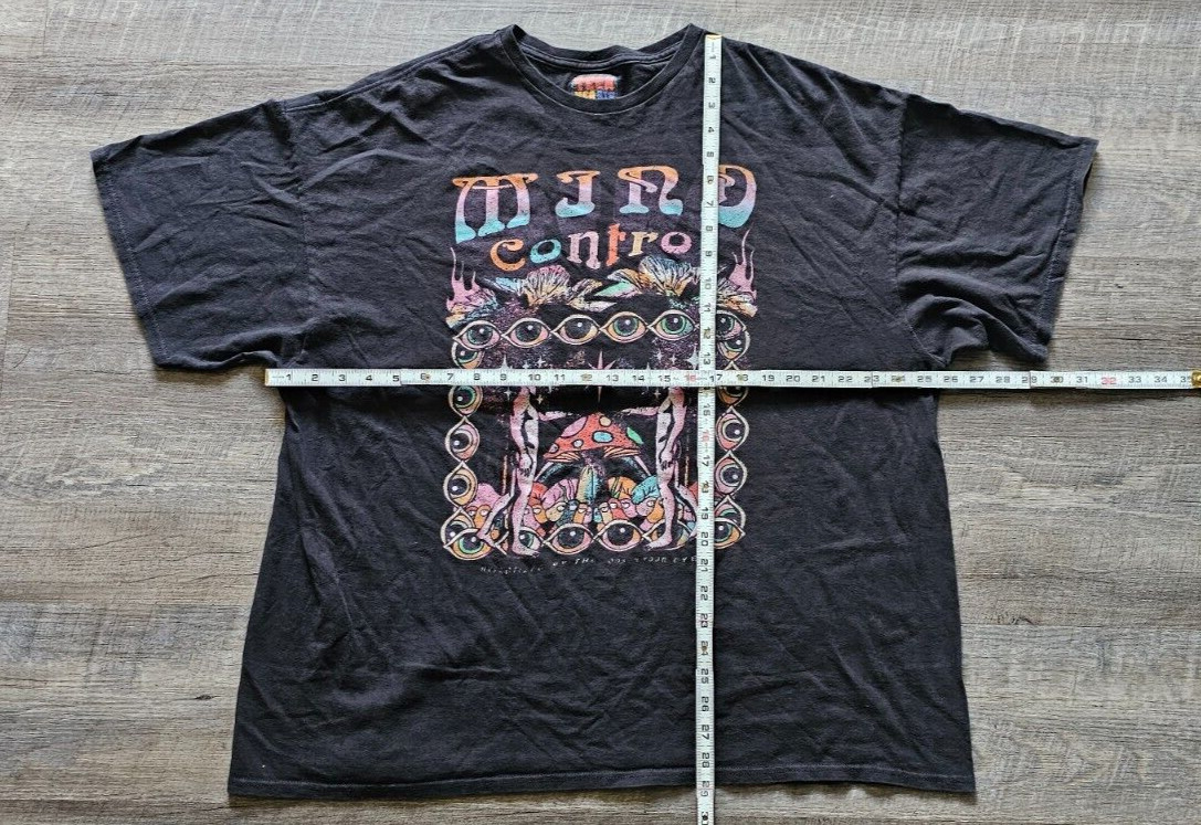 Teen Heart Mens T Shirt Size XXXL Black Tee Mind Control Psychedelic Hypnotized gallery