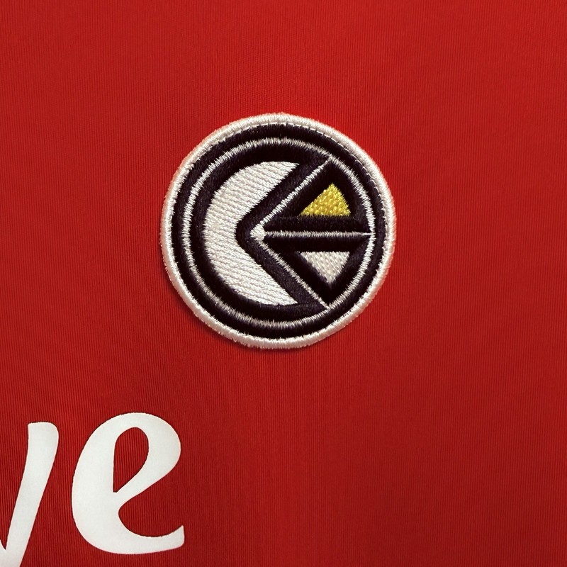 NWT Ethika Live Ethika 2 Button Soccer Jersey Red Size L gallery