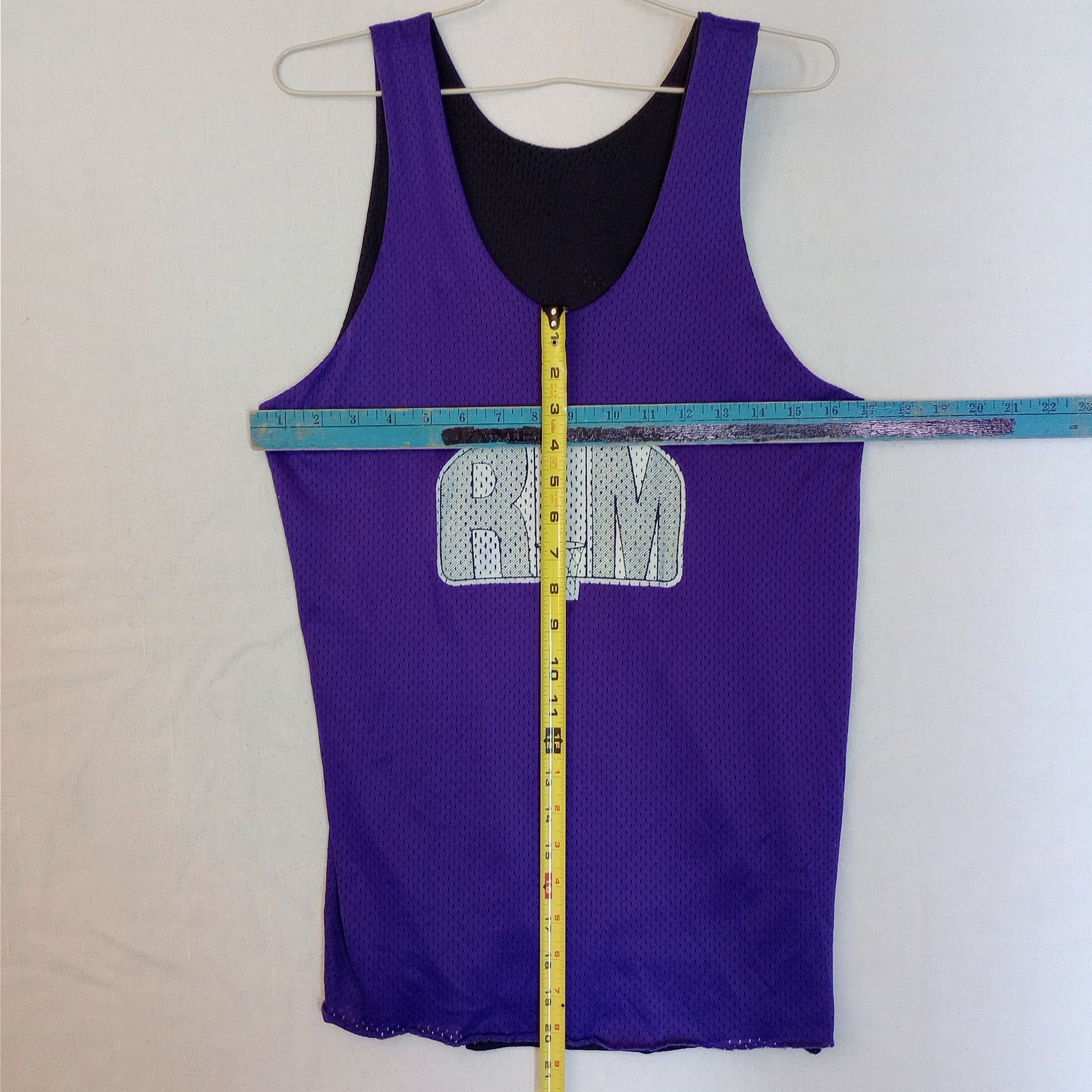 CONVERSE REVERSIBLE BASKETBALL JERSEY MEDIUM PURPLE / BLACK USA gallery