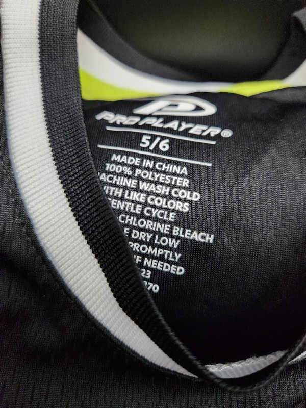 Pro Player Small 5/6 Black Mesh Tank Top Boys gallery