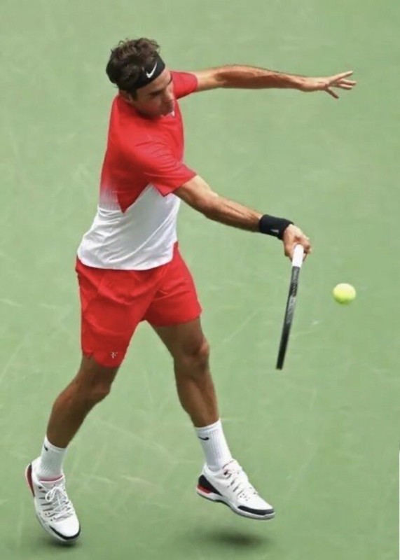 NWT : Nike Roger Federer 2017 US Open Shirt size:S (JPN M) RF gallery