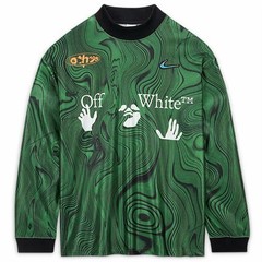 Nike x Off-White Allover Print Jersey Kelly Green FQ0997-389 Men’s Large