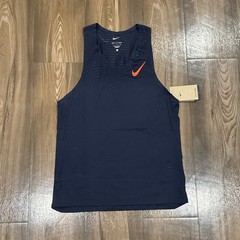 Nike Aeroswift Dri-Fit ADV Running Singlet Obsidian Men’s Size M FN4231-451