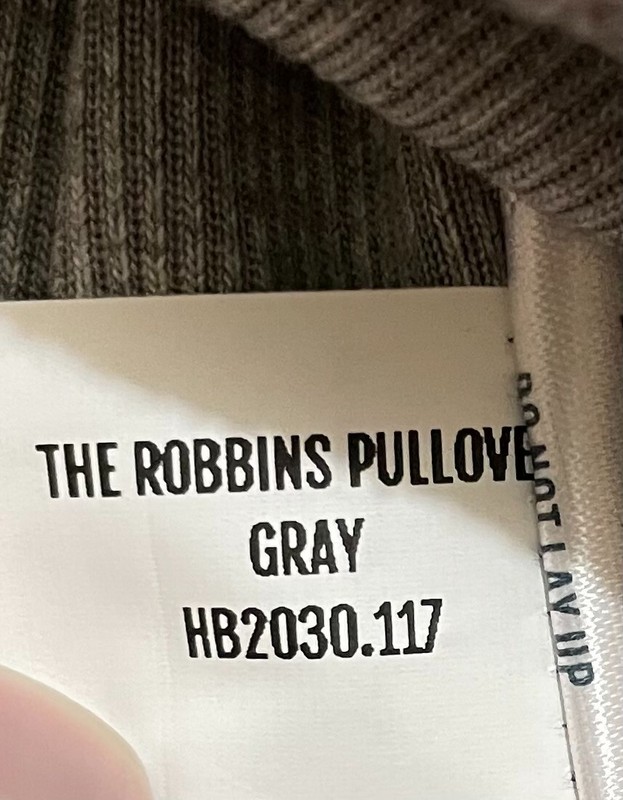 Holderness & Bourne The Robbins 1/4 Zip Pullover Men's L Gray La Salle Logo gallery