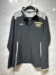 Under Armour Motivate 3.0 Long Sleeve Black/ Grey Athletic Fit 1389611 Sz Large
