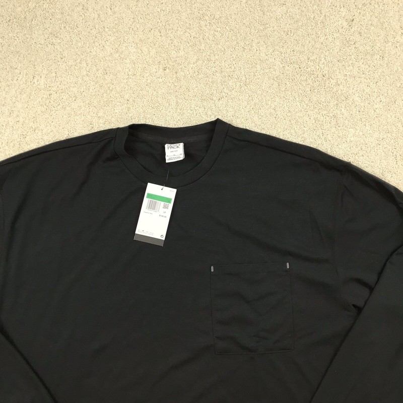 Nike Tech Pack Long Sleeve Shirt Mens XL Black Loose Fit FB7819-010 gallery