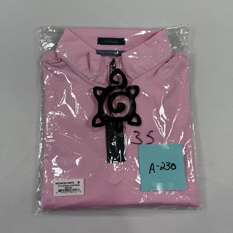 Turtleson Siro Long Sleeve 1/4 Zip Golf Pullover Size Small NWT $150 gallery