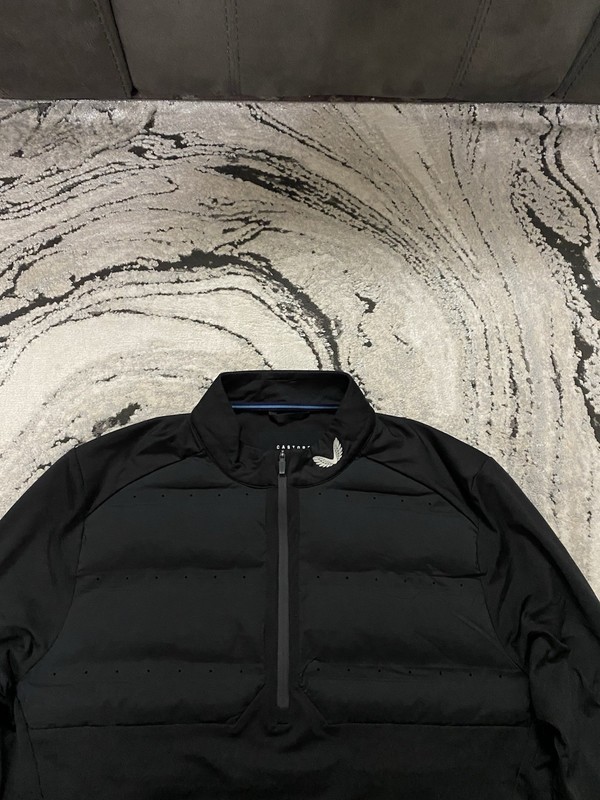 Castore Golf LVS Hybrid 1/2 Zip Long Sleeve Top Black Alloy BNWT Size XL Men’s gallery