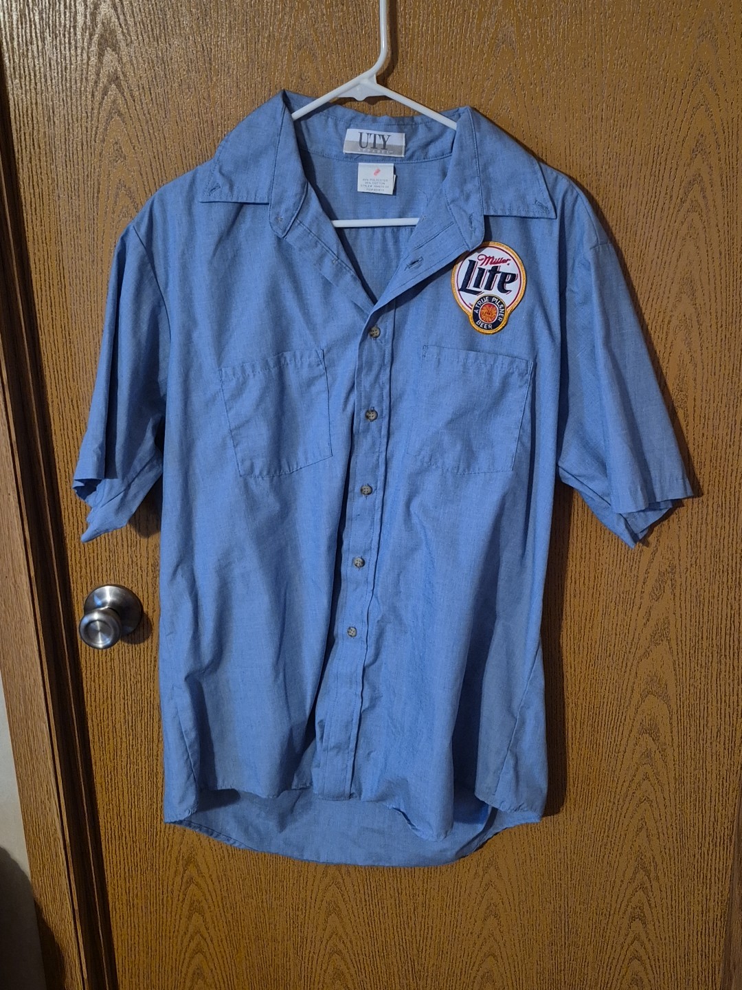 MILLER LITE Work Wear Button Shirt Men’s X-LARGE gallery