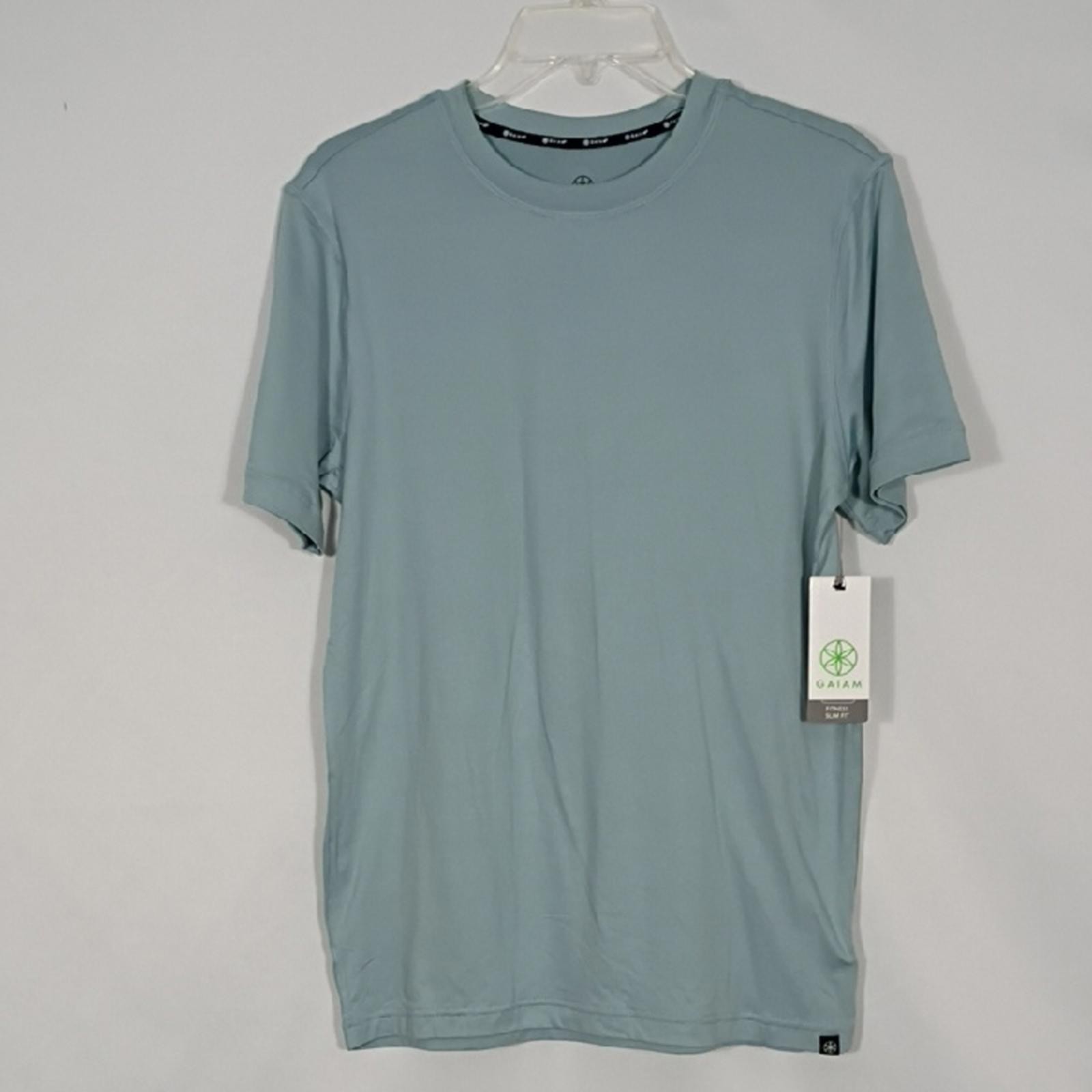 NWT GAIAM Men's Slate Everyday Basic Crew Mens Size Small Shirt fitness gallery