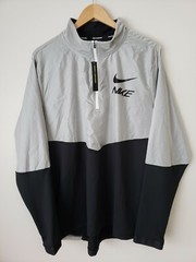 Nike Element Half 1/2 Zip Size L Hybrid Reflective Running Top Jacket BV4725 010
