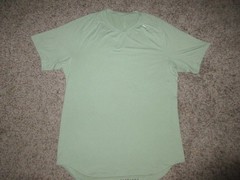 LULULEMON MINT GREEN CREW NECK VENT TECH SHORT SLEEVE T SHIRT MEN SZ XL