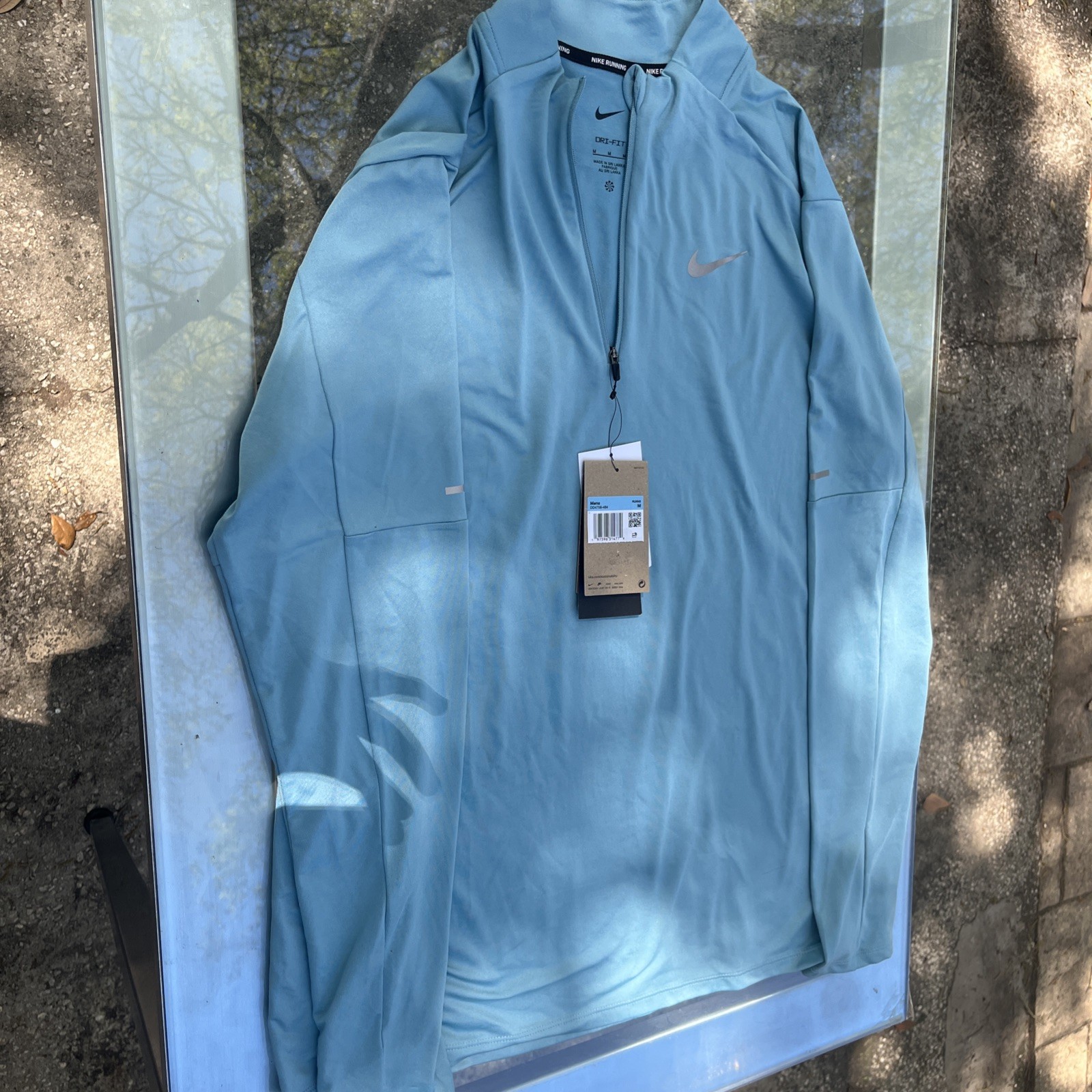Nike Men’s M Element Dri-Fit 1/2 Zip Running Top UV UPF40+ DD4756-464 gallery