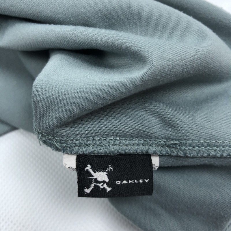 Oakley Men's M Hydrolix Performance Quarter Zip Pullover Activewear Shirt Green gallery