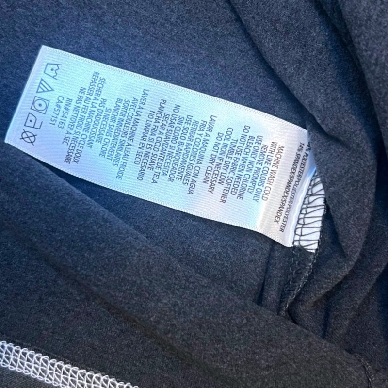 White Water New Harbor Performance 1/4 Zip Men's XL Long Sleeve Gray Pullover gallery