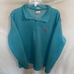 Columbia PFG Mens Sweat Shirt Size XL Blue Outdoors Fishing Athleisure