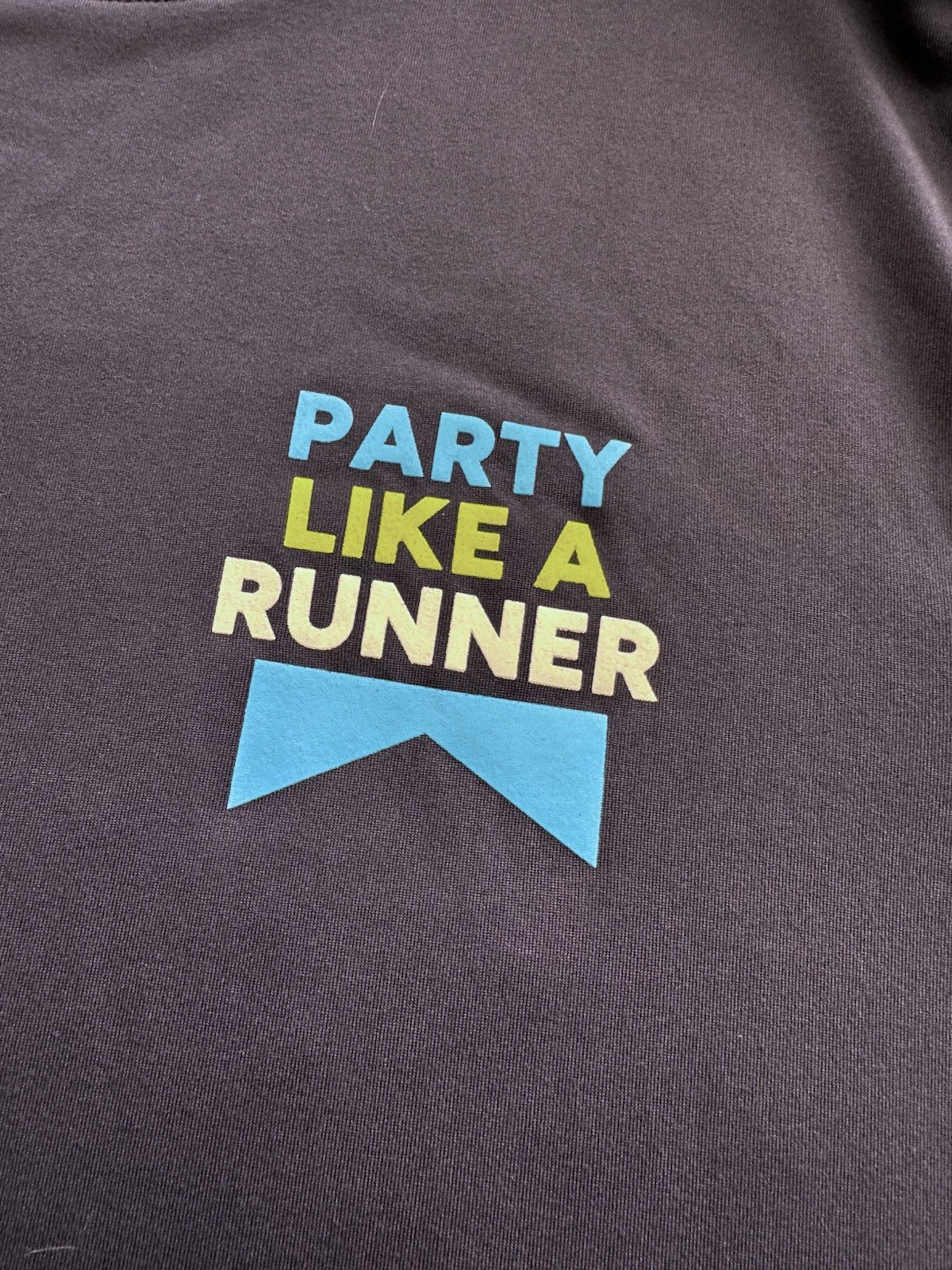 NEW Brooks Running - The Big Run - Party Like A Runner - Headsweats Unisex Small gallery