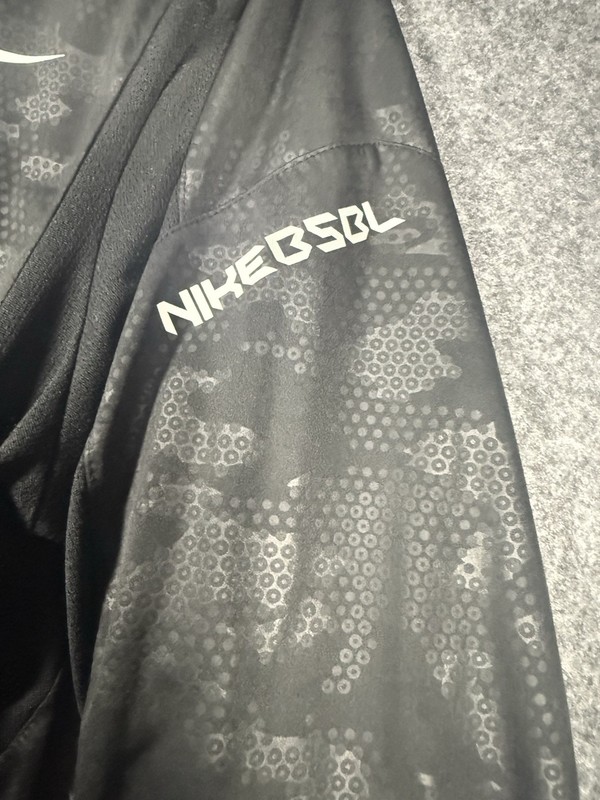 Nike BSB Baseball Dri-FIT Pullover Performance Caged Anorak Jacket Medium gallery