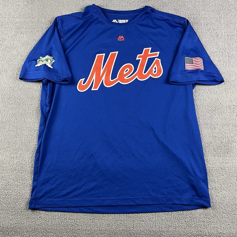 New York Mets Majestic Evolution Tee Size XL Pony Baseball Fernandez gallery