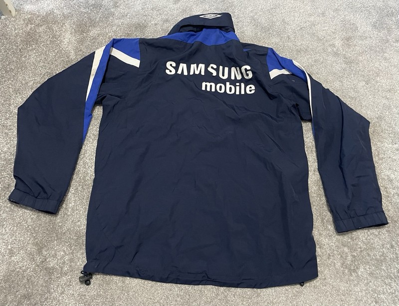 Chelsea Track Jacket Top Full Zip Umbro Samsung Y2K Size Small Medium gallery