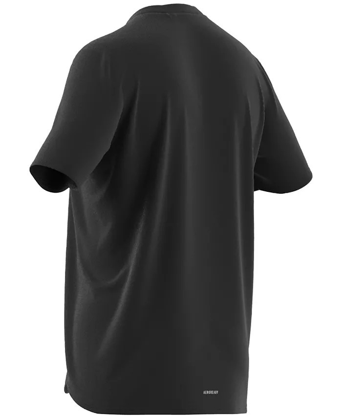 Adidas Mens AEROREADY Large Designed for Movement Tee Black Performance MSRP $30 gallery