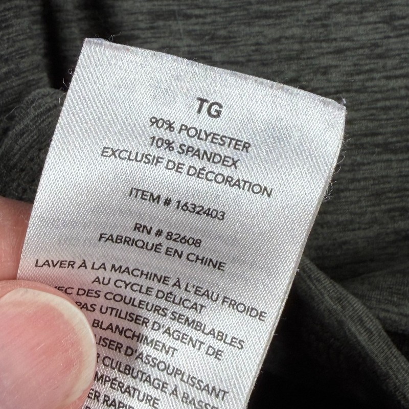Rugged Elements Durable Utility Shirt Mens XL Green Marled Crew Neck Pullover gallery