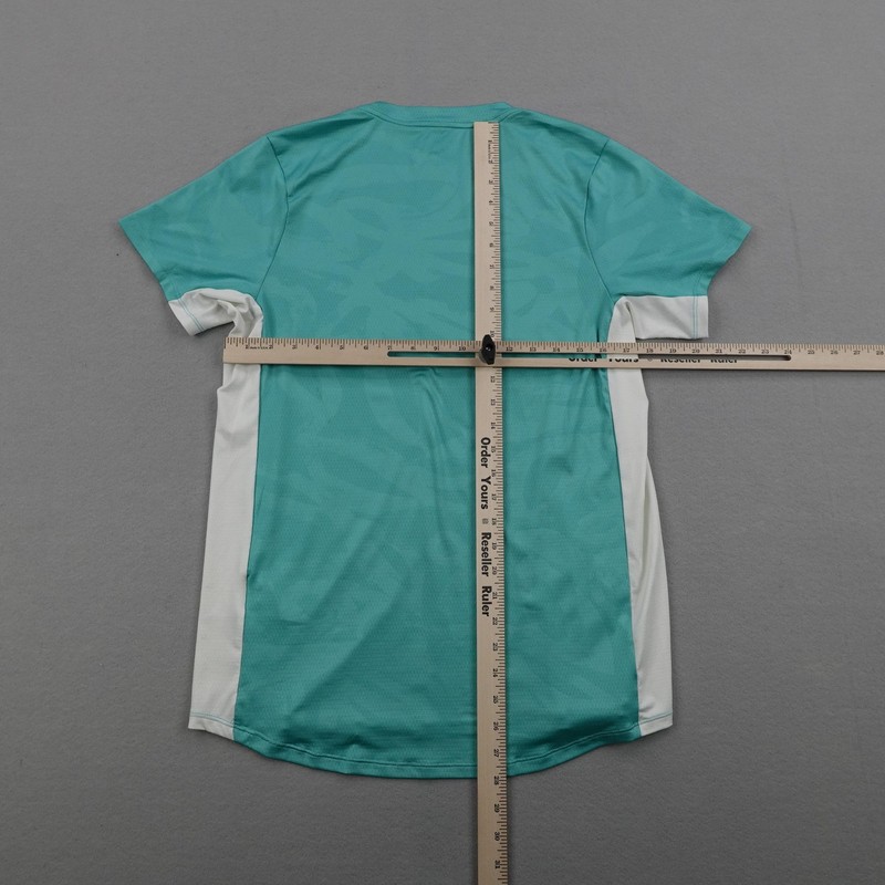 Nike Shirt Mens Small Teal Court Dri FIT Advantage Performance Tennis Athletic gallery