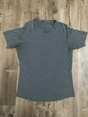 Lululemon Jade Green Metalvent Short Sleeve T-shirt No Sz Tag Fits Like Medium