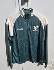 Irish Lansdowne Sublimation Celtic Knot 1/4 Zip NWT Size Small Drylans