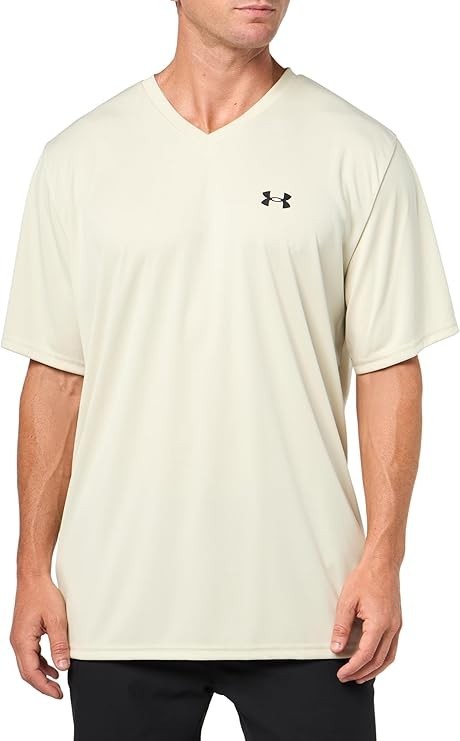 Under Armour Men's Velocity V-Neck Short-Sleeve T-Shirt (Silt) 1327969-273