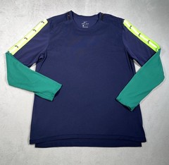 Nike Breathe Wild Run Men’s Running Long Sleeve Shirt Size L Dri-Fit BV5590