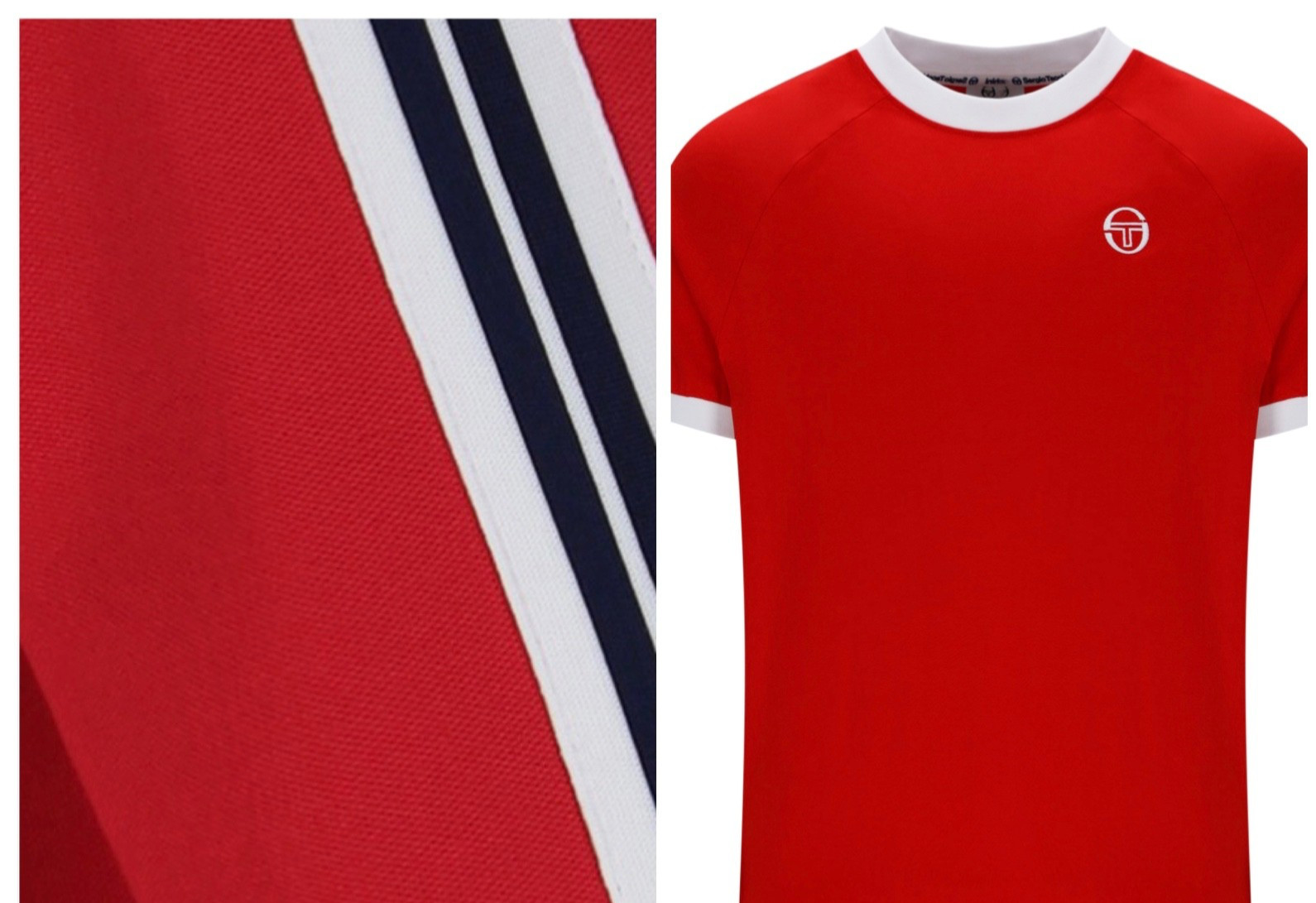 Sergio Tacchini Norway Pino Ringer Red T-Shirt - World Cup 2026 Ltd Edition gallery