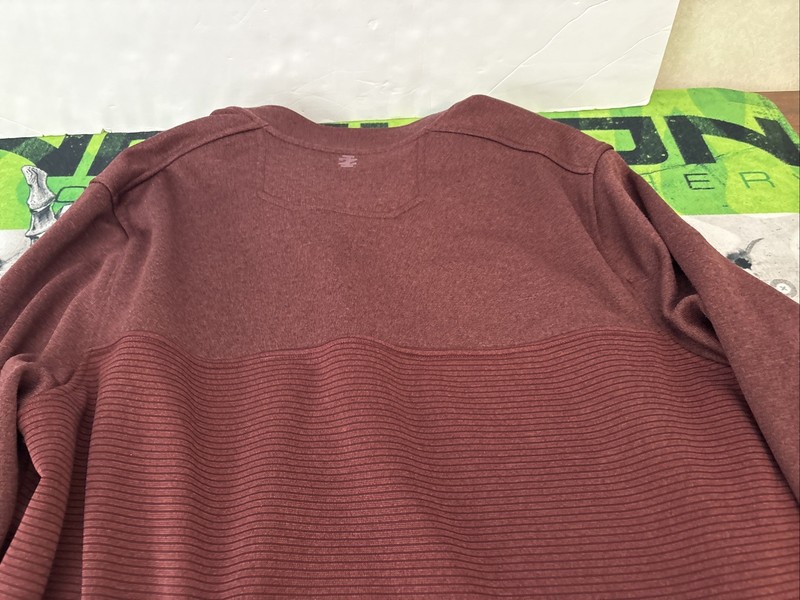 IZOD Golf Sweater Mens XL 1/4 Zip Pullover Hydra Shield Outdoor, New gallery