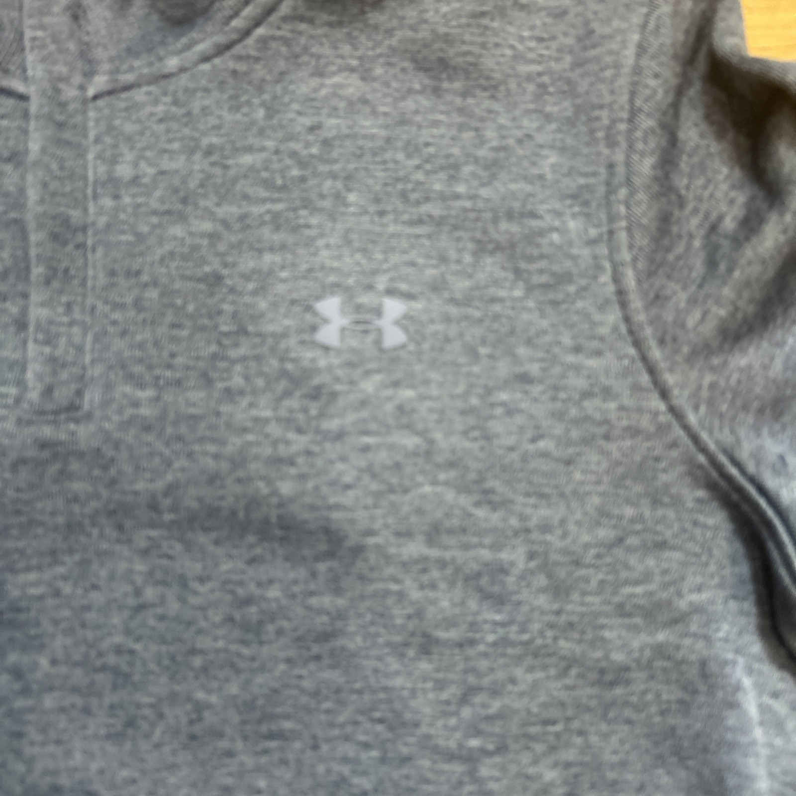 Under Armour ColdGear Pullover Mens Large Blue Golf Athletic Snap Mock gallery