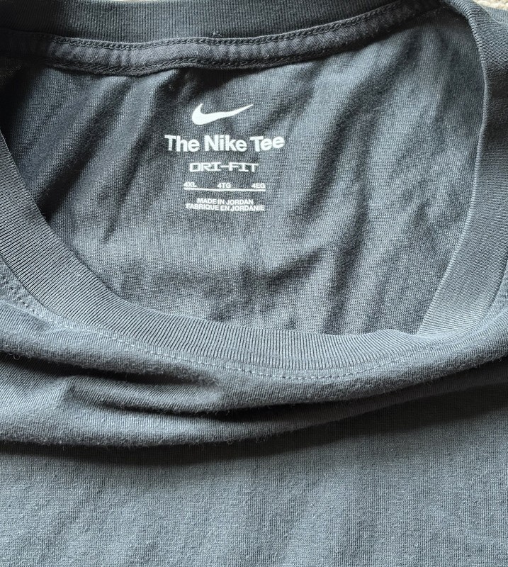 Nike Men's Dri-Fit Tee Shirt 4XL Dark Gray gallery
